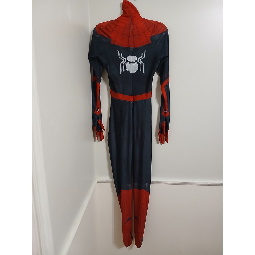 Adult Cosplay Spider-Man Far From Home Zentai Bodysuit Red Black Mens Size M New - Picture 2 of 7